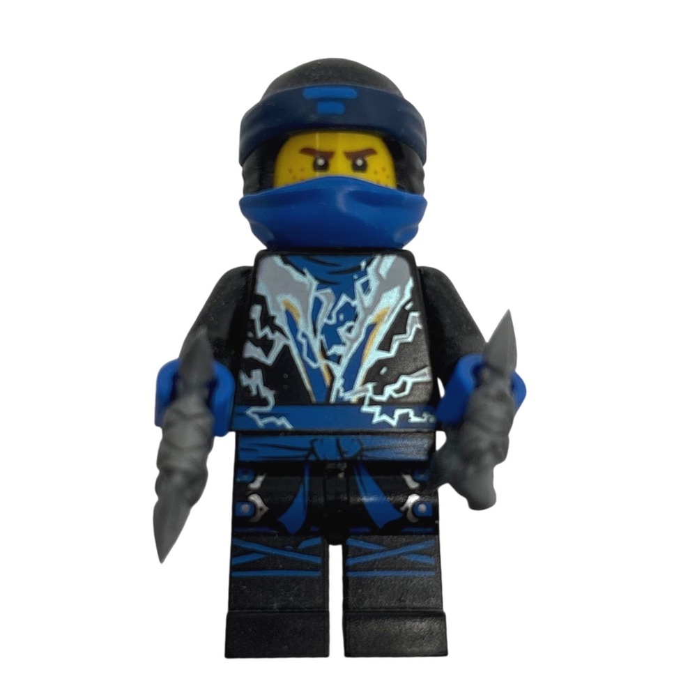 Lego Ninjago Minifigure NJO0407 Jay Spinjitzu Masters Sons of Garmadon Blue